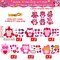 30 Pieces Valentine's Day Craft Kits DIY Owl Craft for Kids Valentine's Heart Craft Make Your Own Owl Bulk Set for Home Classroom Game Activities
